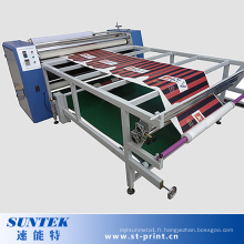 Machine de transfert de chaleur de sublimation de style de rouleau de grand format pour le tissu de Ployester